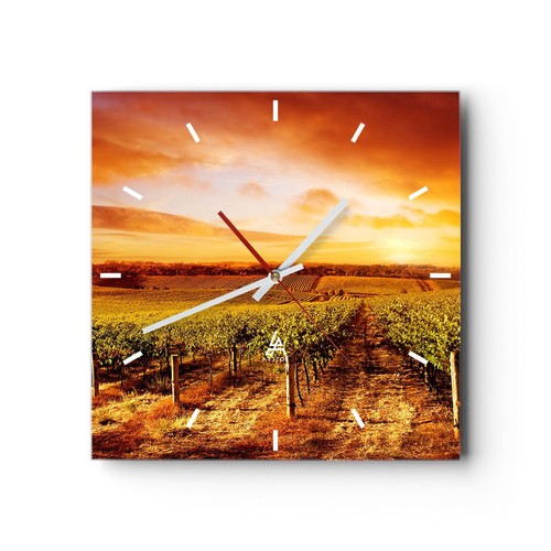 Horloge murale verre - murale,