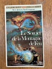 Livre Dont Vous êtes le Héros LDVELH n° 252 Le Sorcier de la Montagne de Feu