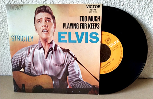 45t elvis presley too - elvis, "too