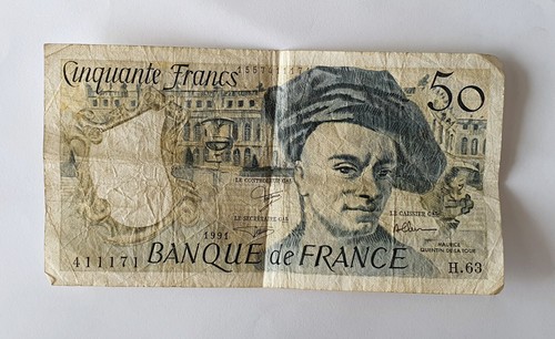 Billet francs maurice - 50,