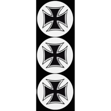 Croix de Malte noir (3 fois