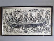 Tableau estampe dieu Apsara