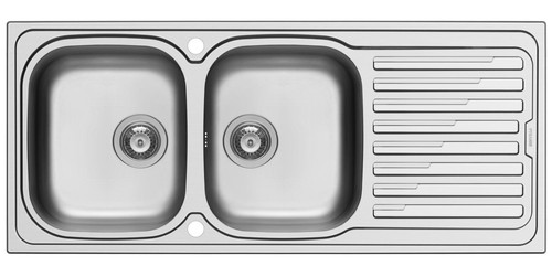 Evier cuisine 116x50cm - de,