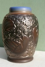 grand vase art déco St Clément