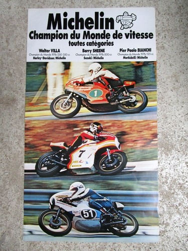 Affiche originale michelin - affiche,