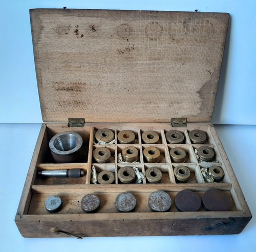 Ancien coffret outil presse - , de