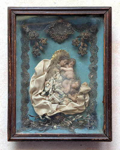 Vierge enfant et - l'enfant,