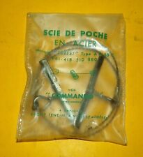 SCIE DE POCHE EN ACIER MODELE COMMANDO , MARQUE TUBEST TYPE A.P 88  C, ETAT NEUF