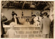 CPA CARENTAN - Pour Café restaurant d'Oleproen (246014)