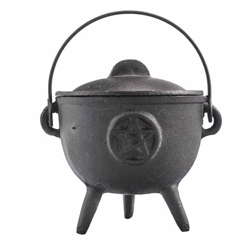 Chaudron rituel fonte - en, avec