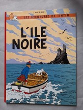LES AVENTURES DE TINTIN/L'ÎLE NOIRE/HERGÉ/1984/CASTERMAN