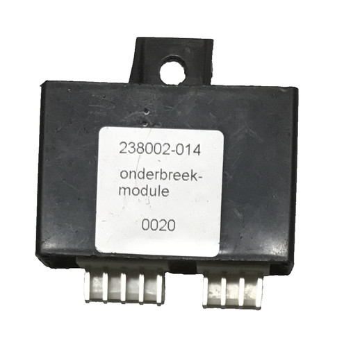 Onderbreek module - /,