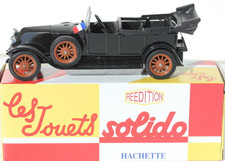 SOLIDO - HACHETTE - RENAULT 40 CV PRESIDENTIELLE - 1923 - 1/43 - 10,5 cm - 90 g