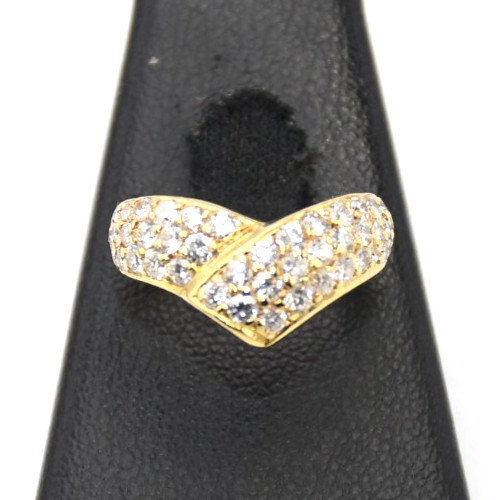 Bague pavé diamants naturels - pavé,