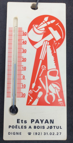 Thermomètre publicitaire ets - thermomètre,