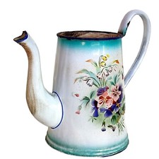 ANCIENNE CAFETIERE EMAILLEE