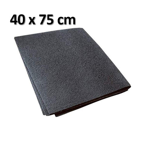 Filtre noir ignifugé 75 - filtre,