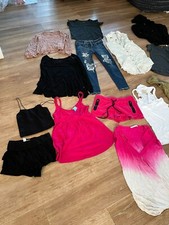 Lot 20 PC Fille Vêtements 14-16 Ans Chemises Chandails Pantalon Hiver Été Jean