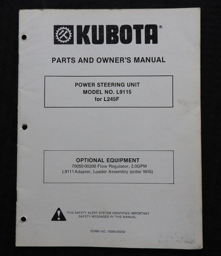 Kubota l245f tracteur - kubota,