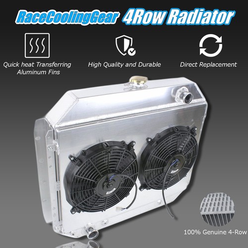 4row radiator shroud - 4row, radiator+shroud+fan