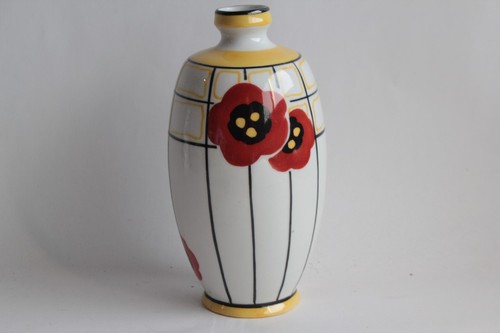 Vase porcelaine henri delcourt - vase,
