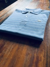 🐊 Polo Lacoste Bleu Rayures