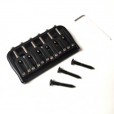 Chevalet fixe (hardtail) 6 cordes générique style Hipshot noir