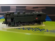 MODELBEX HO LOCO-TENDER 141 TA 473 vert  SNCF  EN BOITE D'ORIGINE