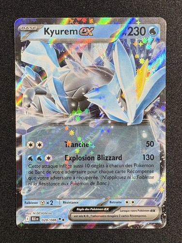 Carte pokémon kyurem ex - pokémon,