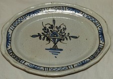 Grand Plat ancien / CUL NOIR -