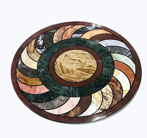 Table marbre noir en - table, 36"