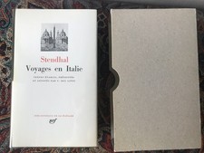 LA PLÉIADE      STENDHAL        VOYAGES EN ITALIE          1989