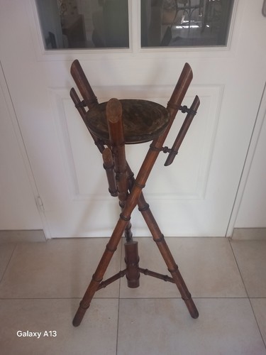 Ancien porte plante bois - ancien,