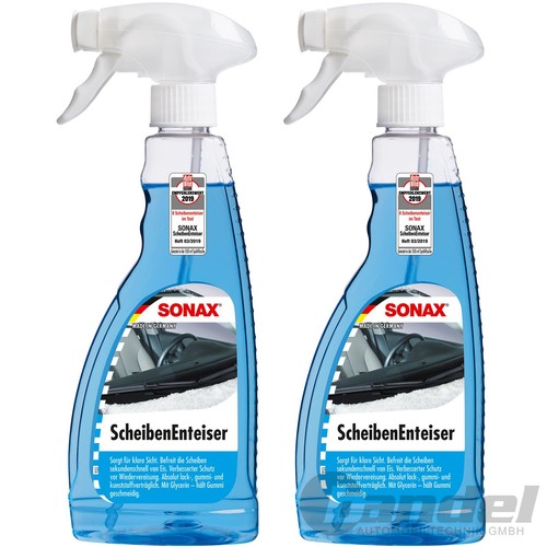 500ml sonax dégivreur de - 2x,