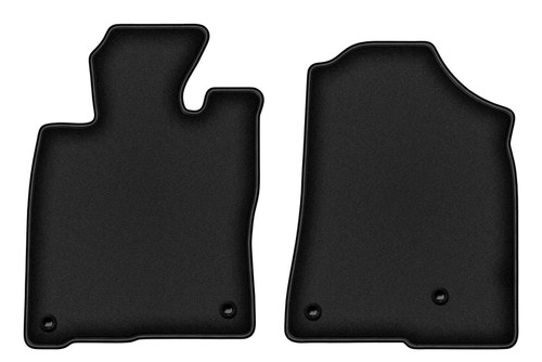 Tapis avant velours noirs