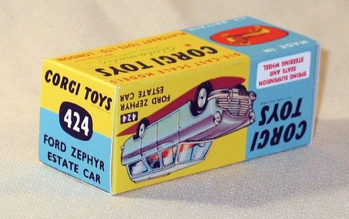 Corgi toys boite - boite, repro