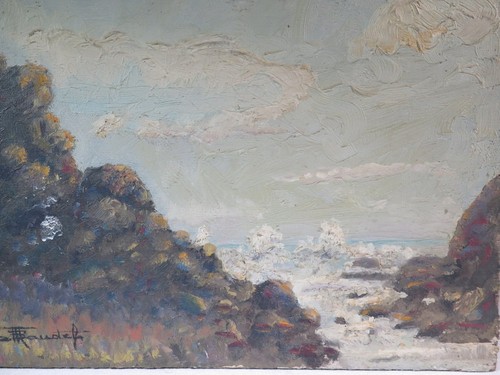 Ancien tableau marine - ancien,