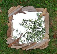 Bois Flotté - Miroir décoré