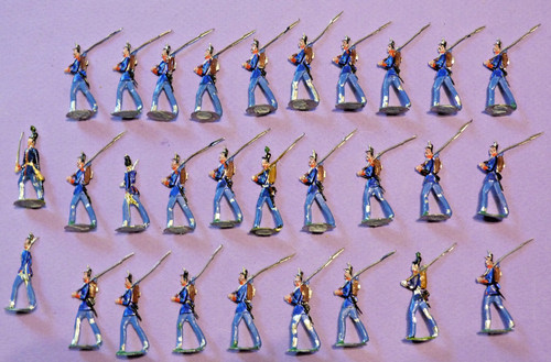 Plats étain zinnfiguren - d'étain,