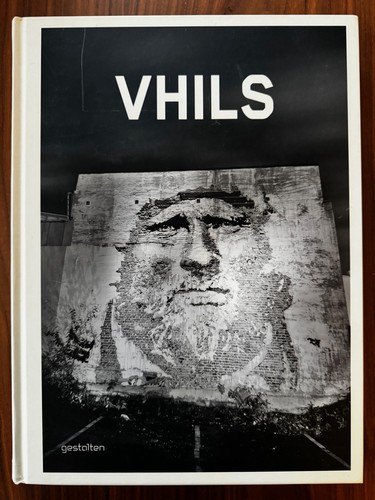 Vhils monograph book signed - vhils,