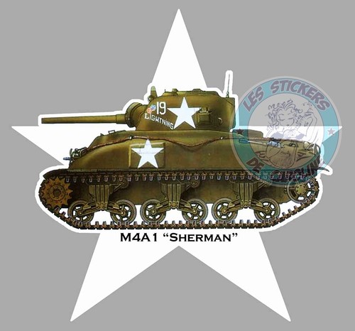 Tank char sherman 2eme - char,