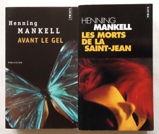 Lot Henning Mankell - Les morts de la Saint-Jean / Avant le gel - Points TBE