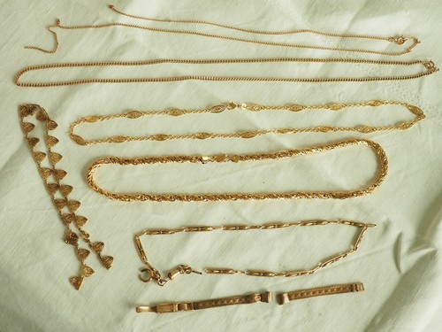 Lot chaines bracelet - lot,