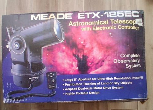 Meade etx 125ec telescope - meade, 5”