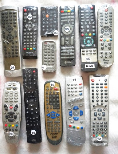 Télécommandes dvd - tv, cd