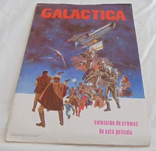 Galactica cromos album - cromos,