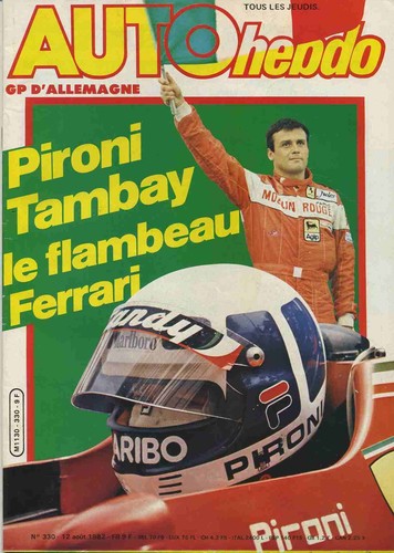 Auto hebdo 330 08 - auto, 12/08/1982