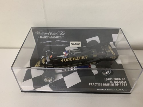 Minichamps lotus 88 - f1, 1/43