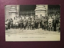 CPA 76 LE HAVRE - La Bourse un Jour de Prise d'Armes