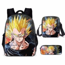 Dragon Ball Ensemble Scolaire 2 Sac A Dos + Trousse Majin Vegeta  College Manga